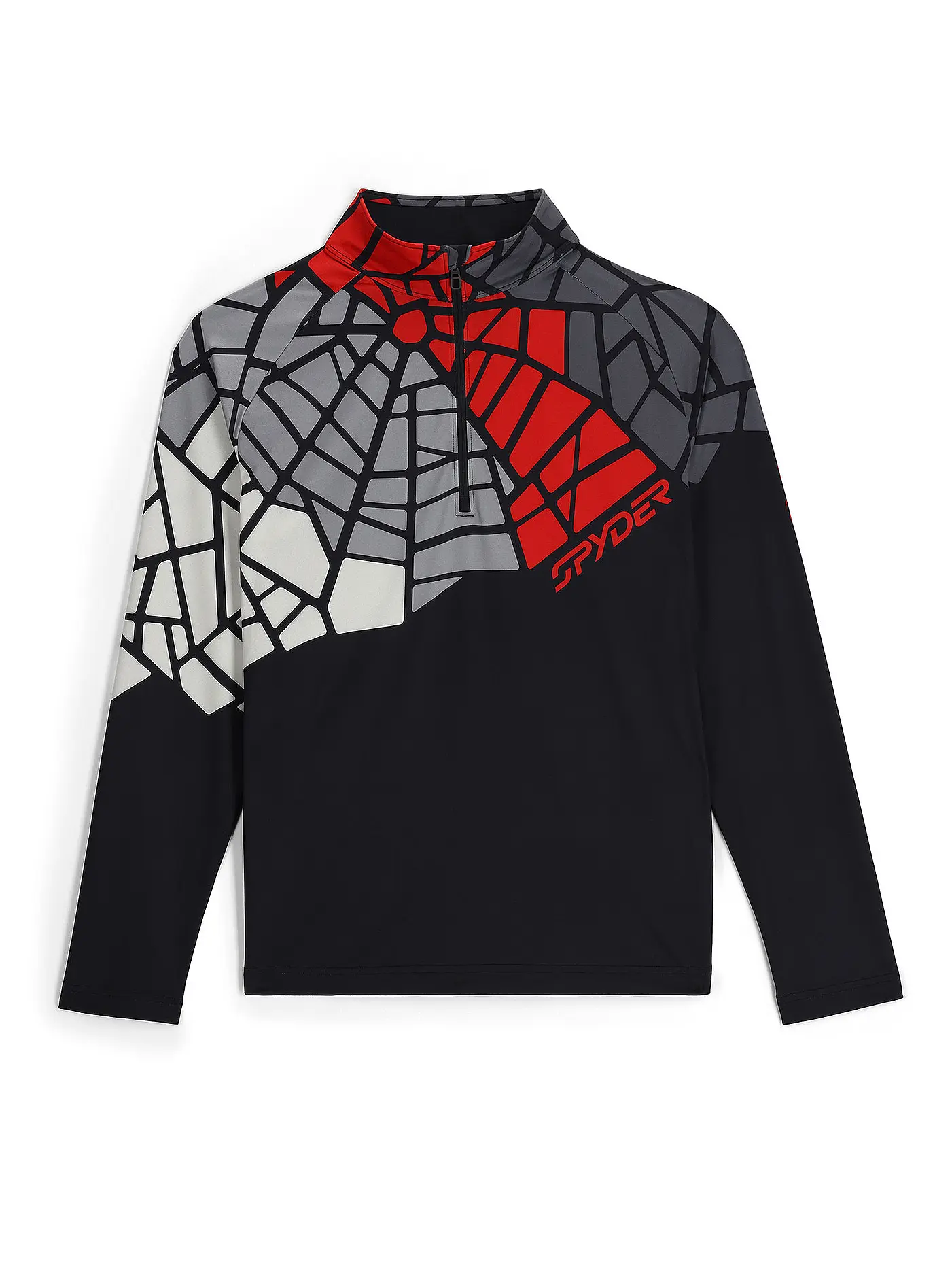 SPYDER | Herren Unterzieh Zipshirt Legacy | schwarz