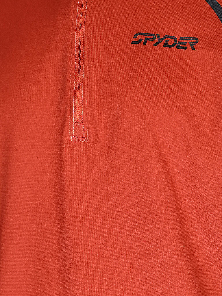 SPYDER | Herren Unterzieh Zipshirt Throwback Lightweight | rot