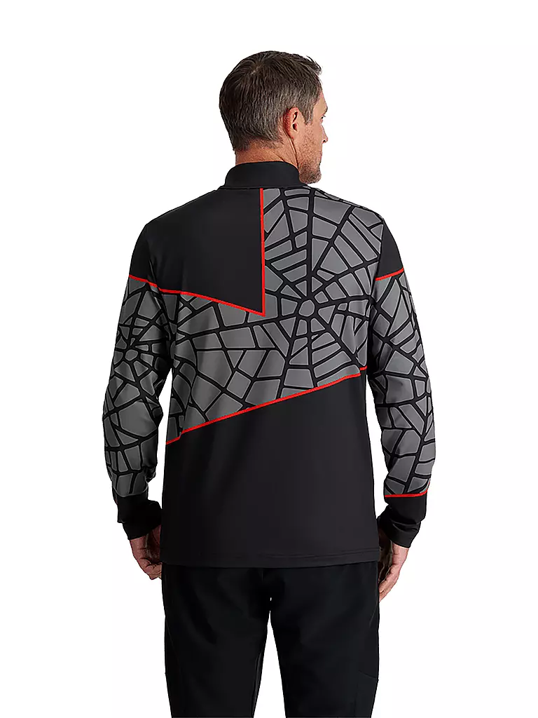 SPYDER | Herren Unterzieh Zipshirt Vital | schwarz