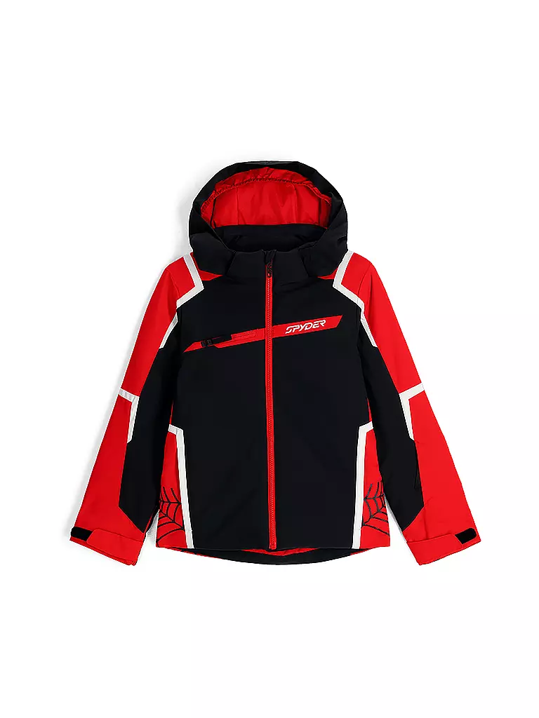 SPYDER | Jungen Skijacke Challenger | schwarz