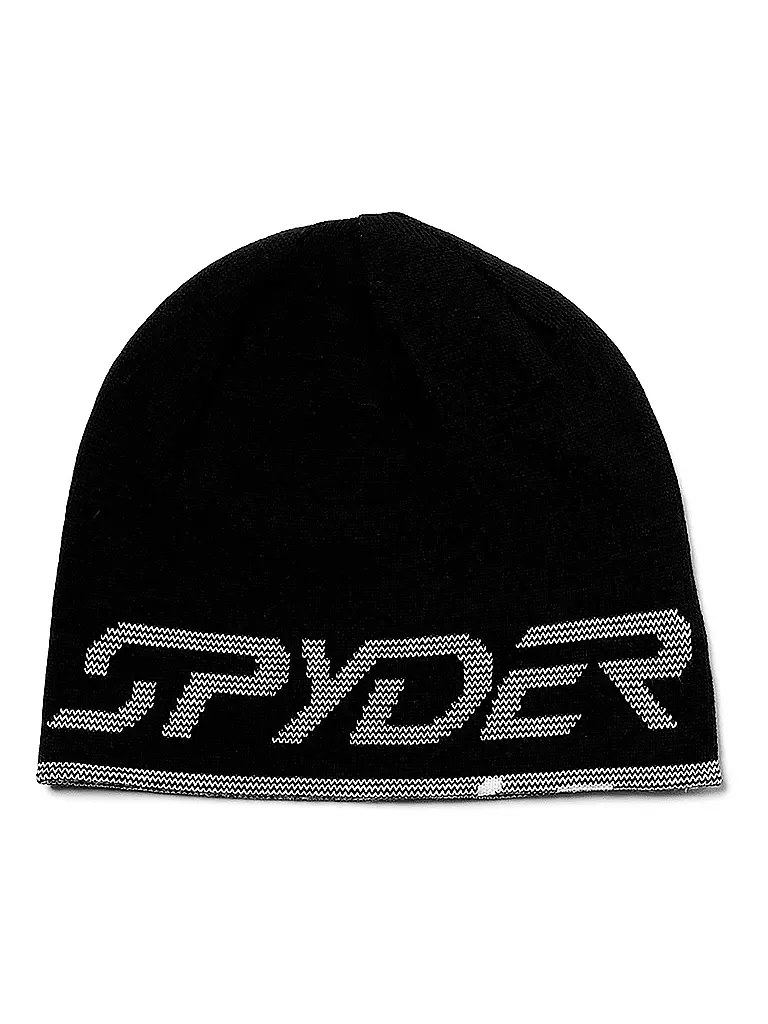 SPYDER | Kinder Mütze Reversible | schwarz