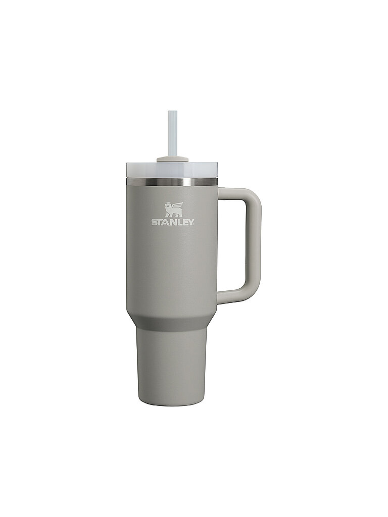 STANLEY Trinkflasche The Quencher H2.0 Flowstate Tumbler 40 isoliert 1,2L hellgrau