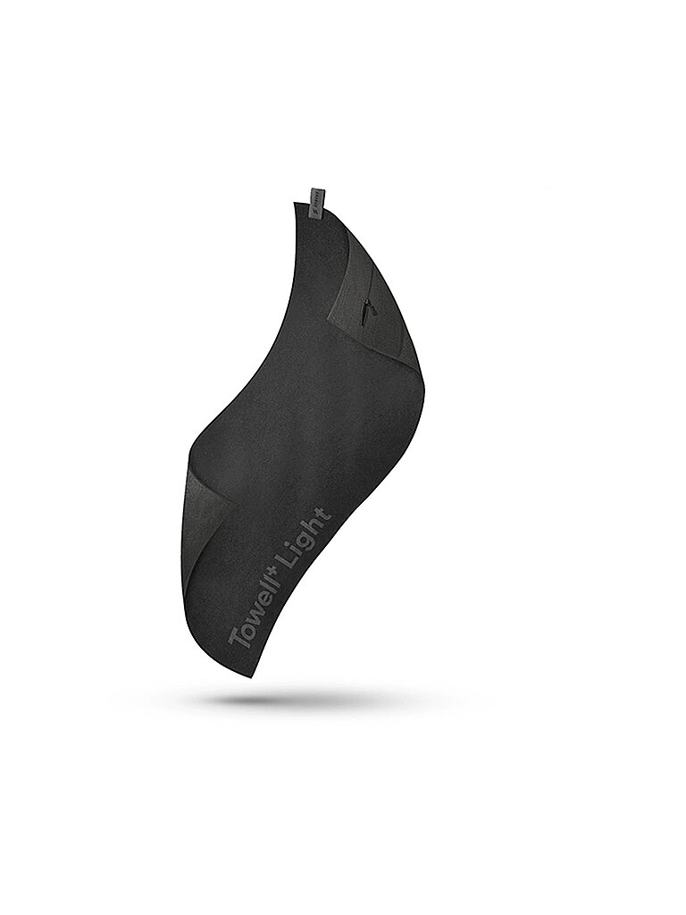 STRYVE Sporthandtuch Towell+ Micro schwarz