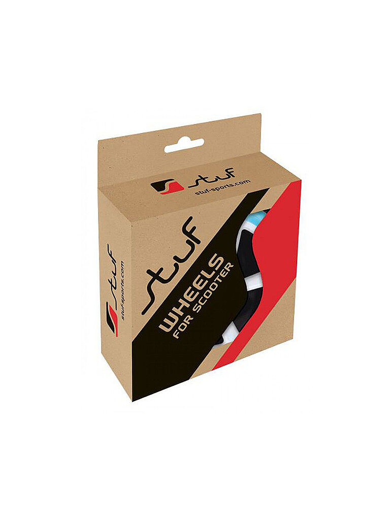 STUF Scooter Universalrollen schwarz | 200MM