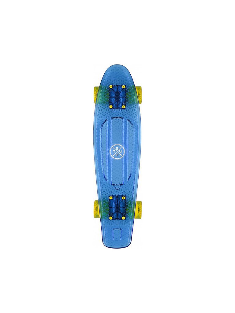 STUF Cruiser Skateboard Ozean Retro blau