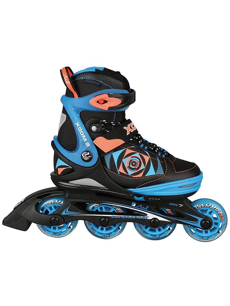 STUF Kinder Inlineskates Xoom 2 bunt | 29-32