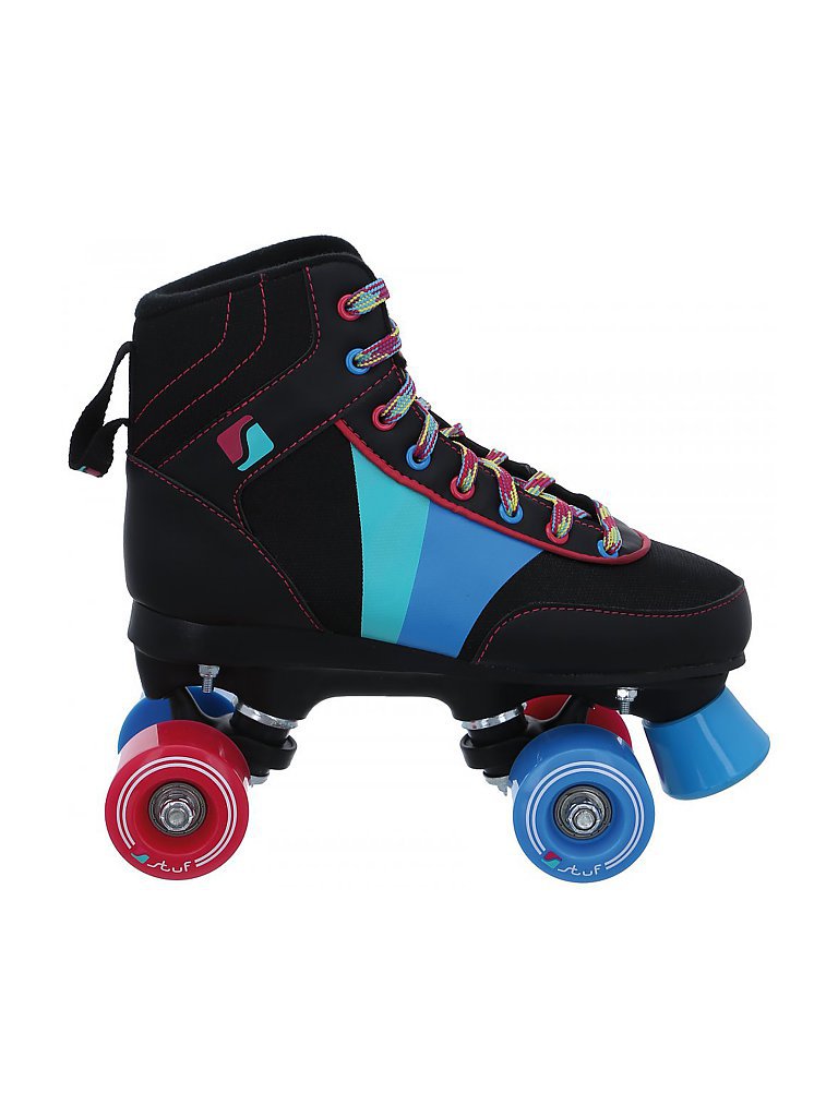 STUF Damen Rollschuhe Rose schwarz | 34