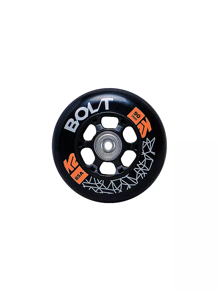 STUF | Inlineskate-Rollen Bolt Speed 90mm 85A 4-Wheel Pack | silber
