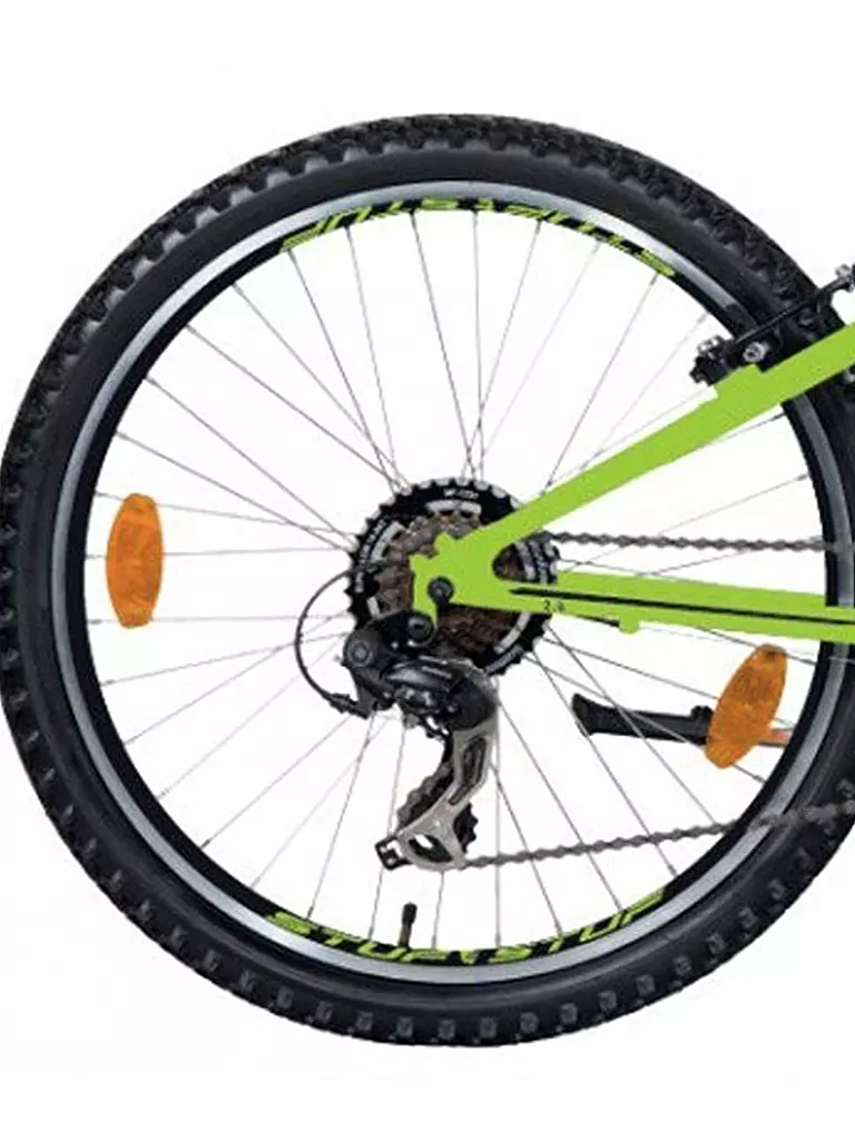 STUF | Jugend Mountainbike 24" Prime MR 2.4 | grün