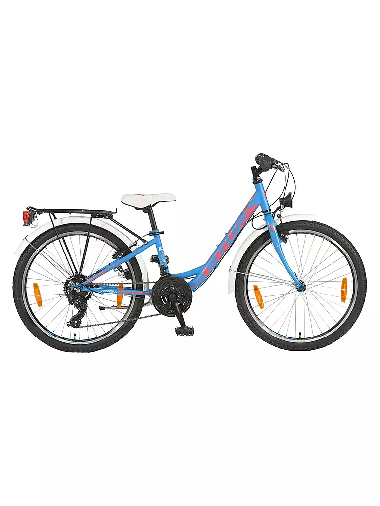 STUF | Jugendfahrrad Feather 24"  | blau