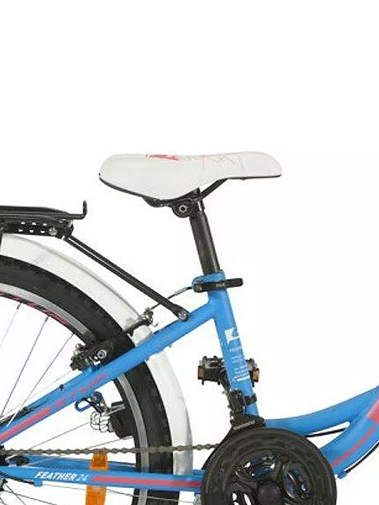 STUF | Jugendfahrrad Feather 24"  | blau