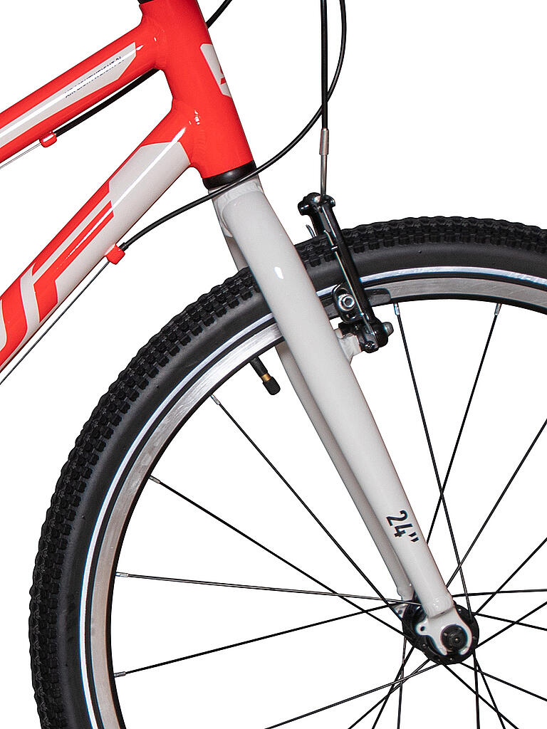 STUF | Kinderfahrrad 24" Air LW 2023 | rot