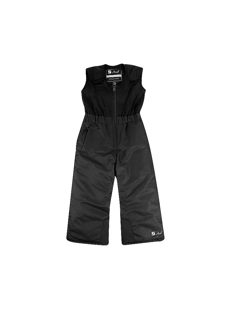 STUF | Kleinkinder Fleece-Latzhose Bobby | schwarz