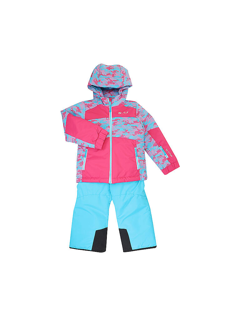STUF | Mädchen Skianzug Print  | beere