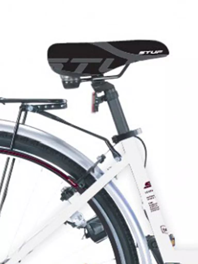 STUF | Unisex Citybike 28" Legend TR04 (Tiefeinsteiger) | weiss