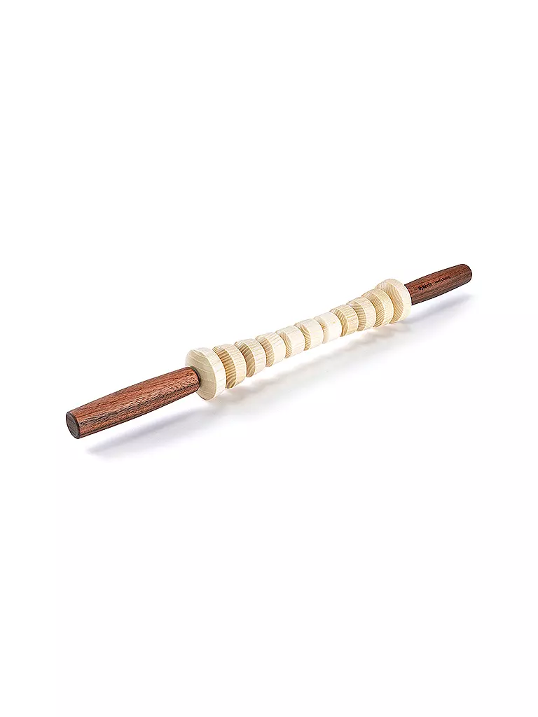 STYLEHOLZ | Faszienstab Woodstick PRO | braun