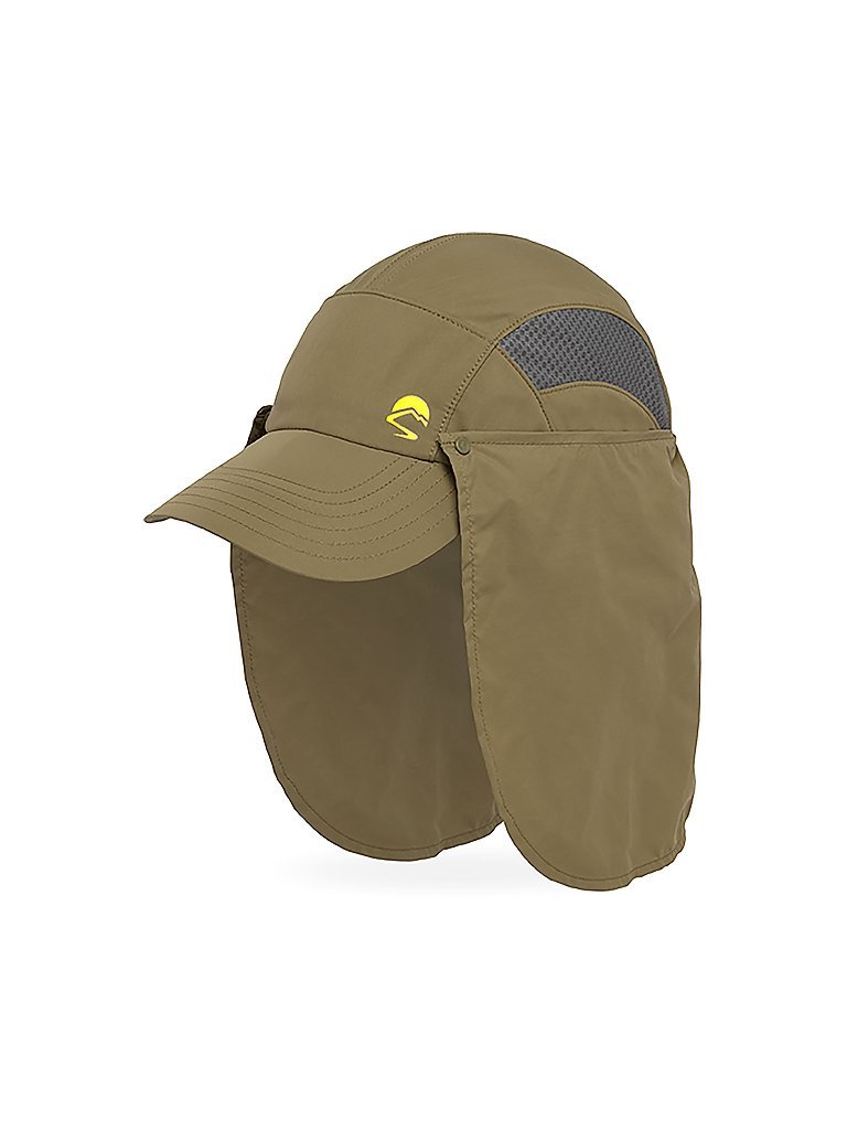 SUN DAY Kappe mit Nackenschutz olive | M