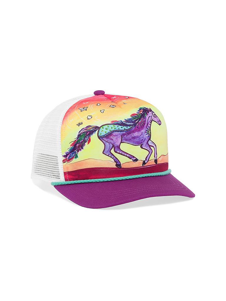 SUN DAY | Kinder Trucker-Kappe Artist Cool | lila