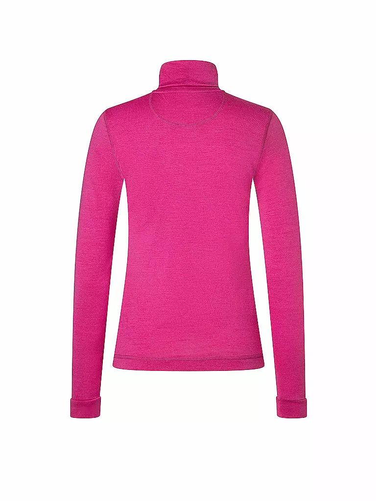 SUPER NATURAL | Damen Funktionsshirt Powder Junkie Turtle | pink