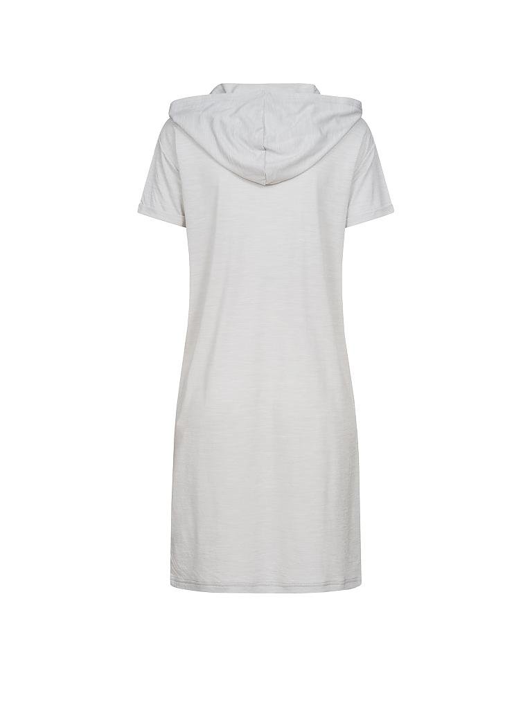 SUPER NATURAL | Damen Kleid Hooded Dress | grau