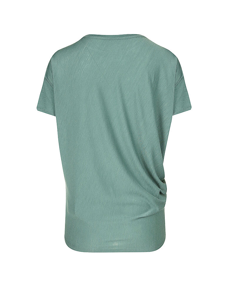 SUPER NATURAL | Damen T-Shirt Yoga Loose | grün