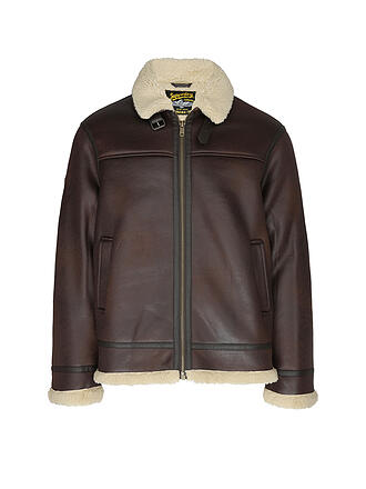 SUPERDRY | Herren Jacke Kunstleder