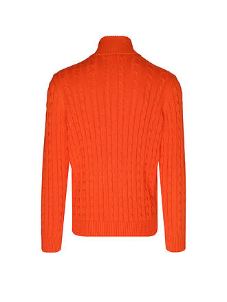 SUPERDRY | Herren Sweater Preppy Cotton Cable 1/2 Zip