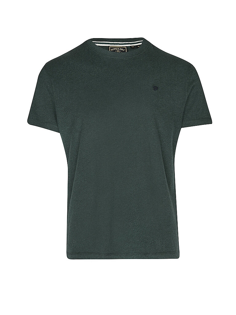 SUPERDRY Herren T-Shirt SD&Co Logo Embroidered olive | S