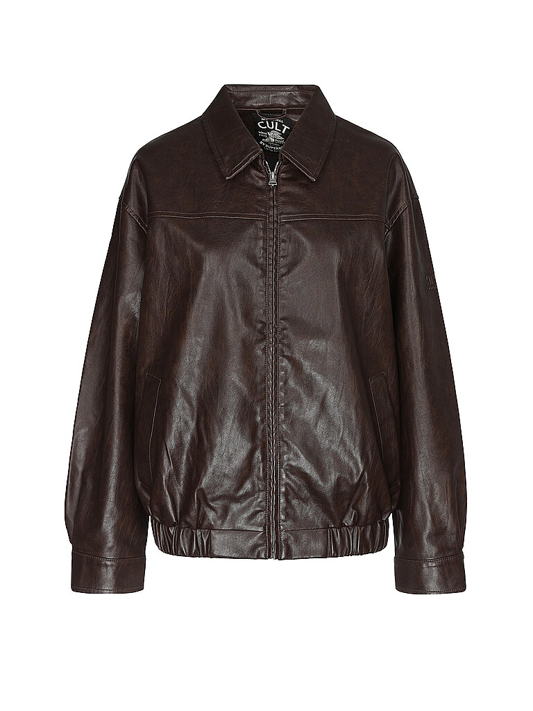 SUPERDRY Damen Bomberjacke Oversized braun | S