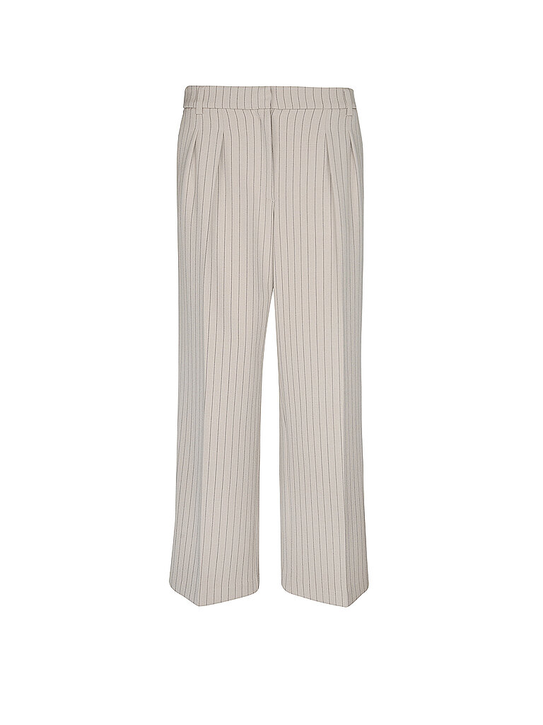 Superdry Damen Hose Pinstripe camel