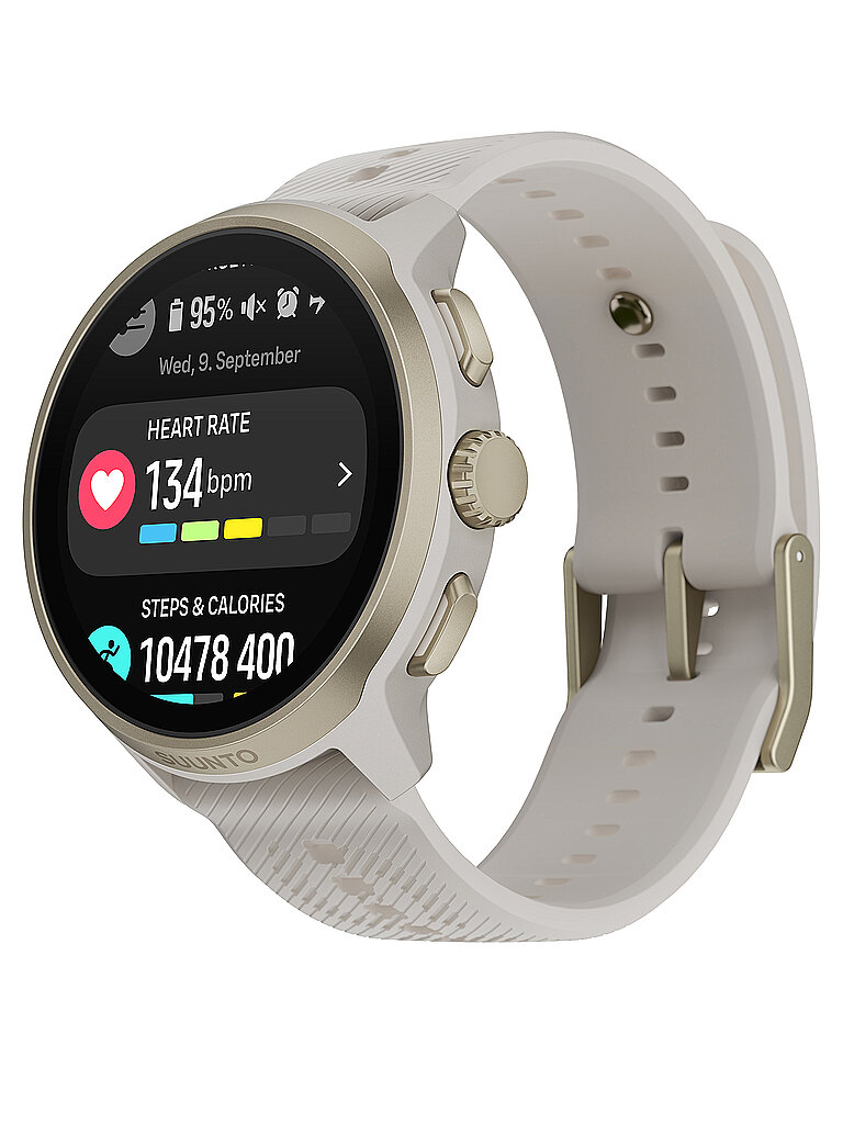 SUUNTO GPS-Multisportuhr Suunto Run 2 Feather Gold 4GB gold