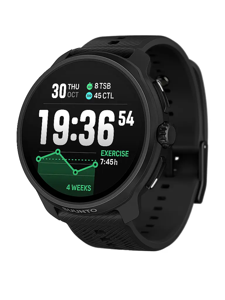 SUUNTO | GPS-Multisportuhr Race 2 All Black | schwarz