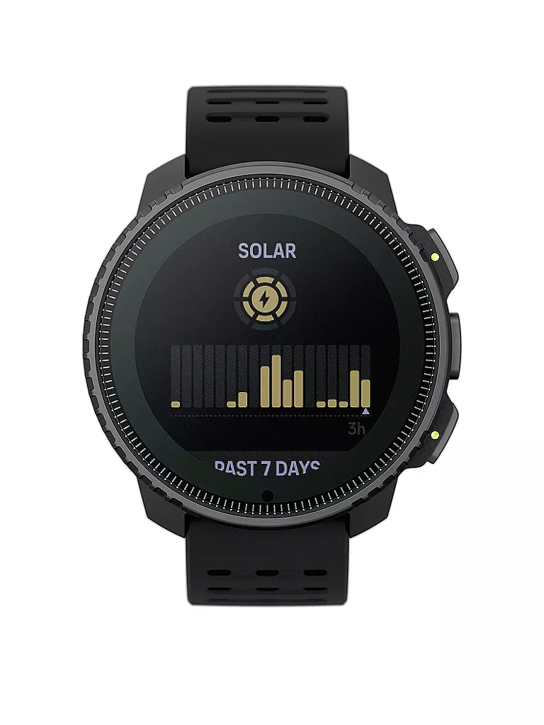 SUUNTO | GPS-Multisportuhr Set Vertical Solar + Sonic Kopfhörer | schwarz