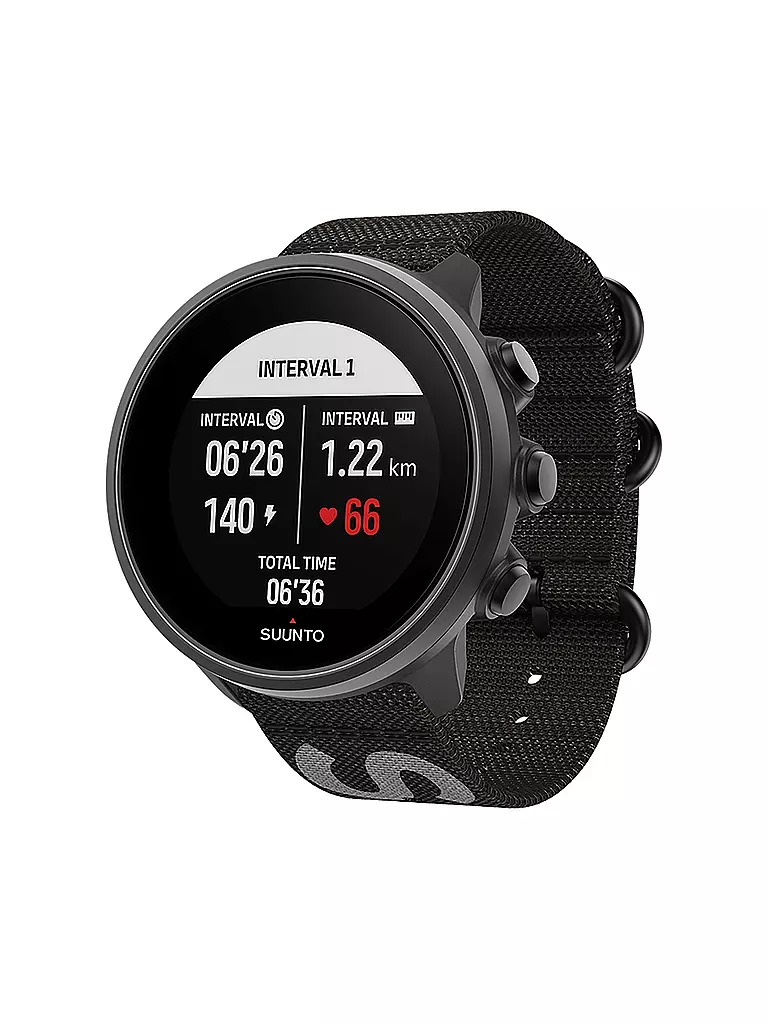 SUUNTO | GPS-Multisportuhr Suunto 9 Baro Titanium Limited Edition | schwarz