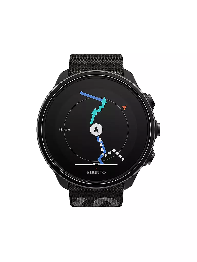 SUUNTO | GPS-Multisportuhr Suunto 9 Baro Titanium Limited Edition | schwarz