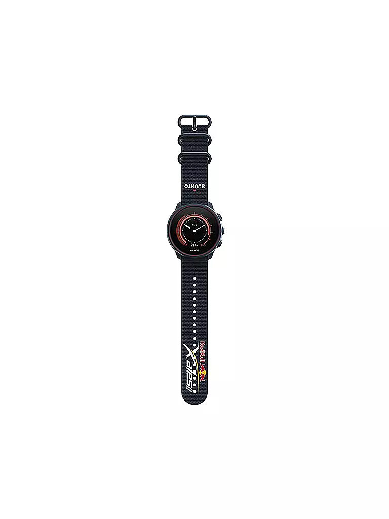 SUUNTO | GPS-Multisportuhr Suunto 9 Baro Titanium Red Bull X-Alps Limited Edition | schwarz