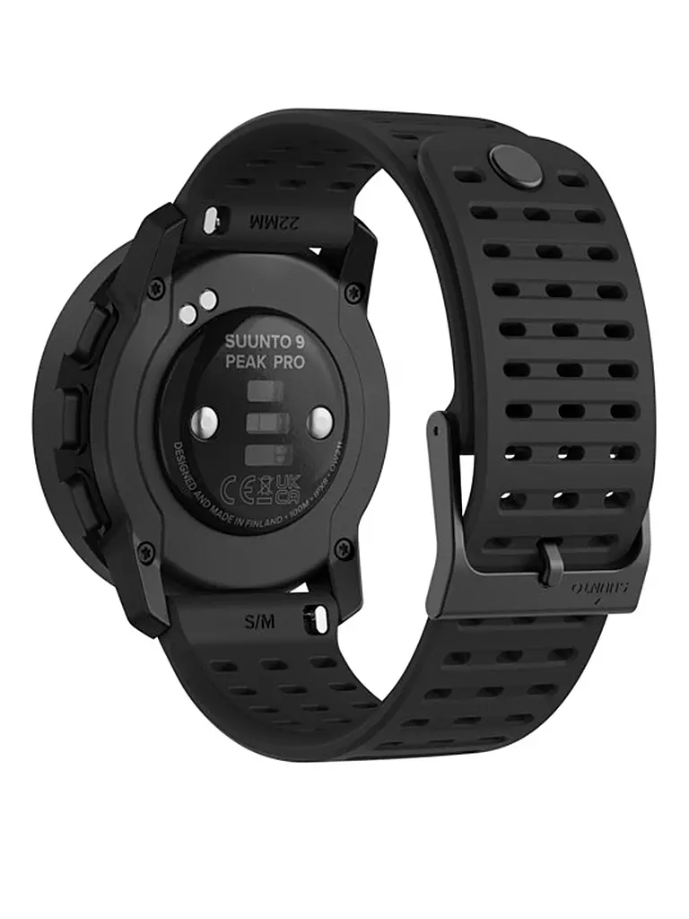 SUUNTO | GPS-Multisportuhr Suunto 9 Peak Pro All Black | schwarz