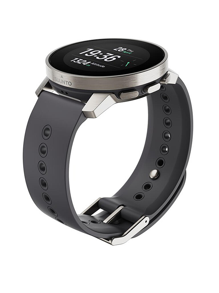 SUUNTO | GPS-Multisportuhr Suunto 9 Peak Pro Titanium Slate | grau