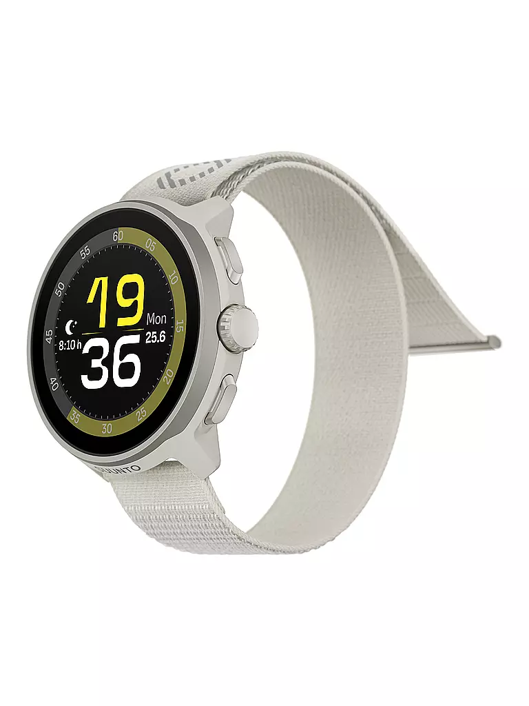 SUUNTO | GPS-Multisportuhr Suunto Run Frost Gray | schwarz