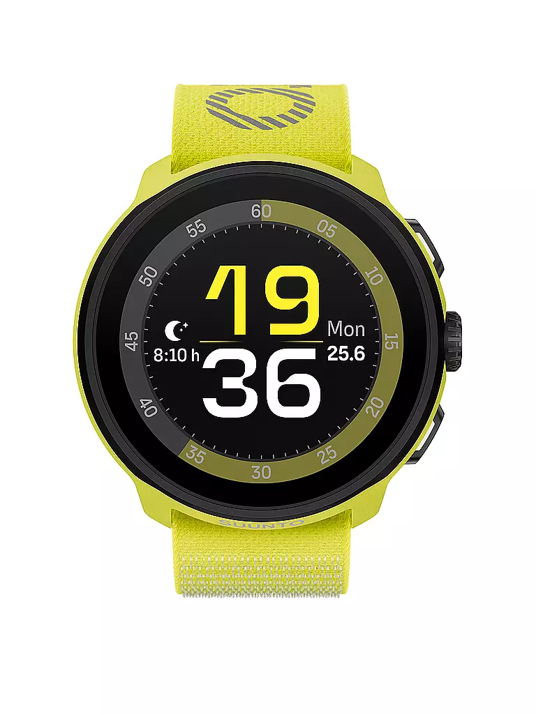 SUUNTO | GPS-Multisportuhr Suunto Run Lime | gelb