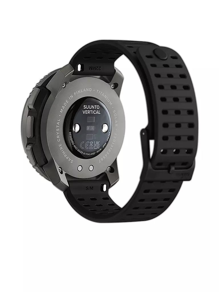 SUUNTO | GPS-Multisportuhr Suunto Vertical Titanium Solar Black | schwarz