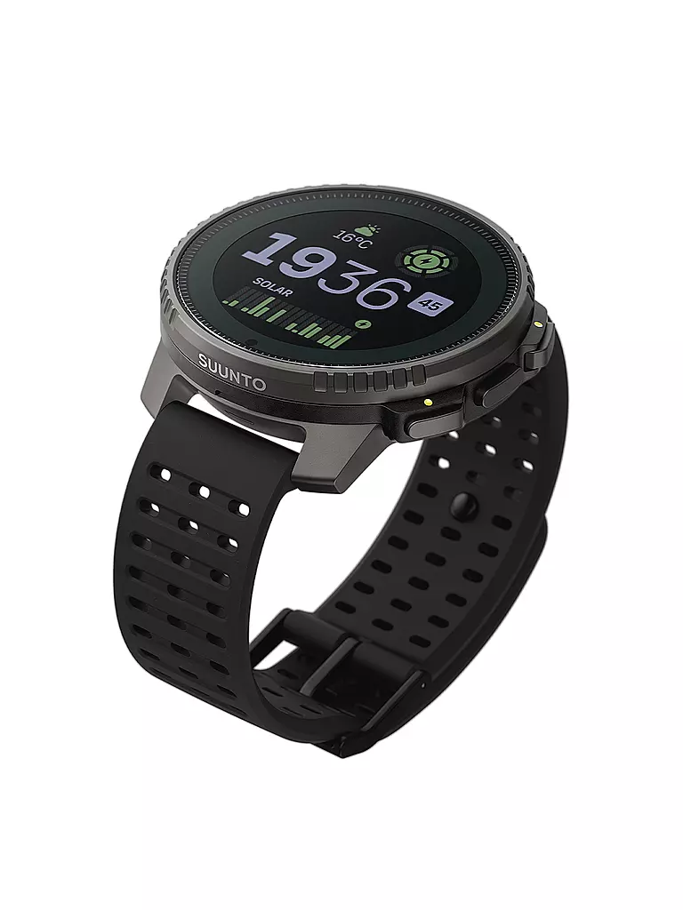 SUUNTO | GPS-Multisportuhr Suunto Vertical Titanium Solar Black | schwarz