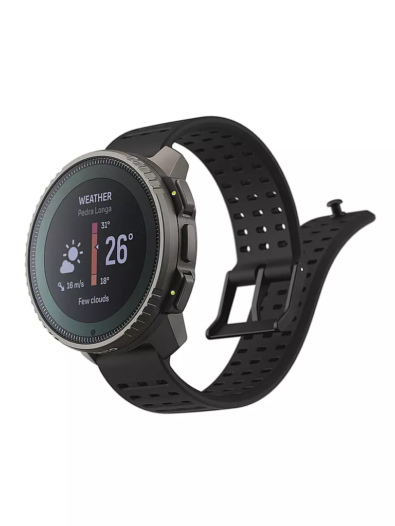 SUUNTO | GPS-Multisportuhr Suunto Vertical Titanium Solar Black | schwarz