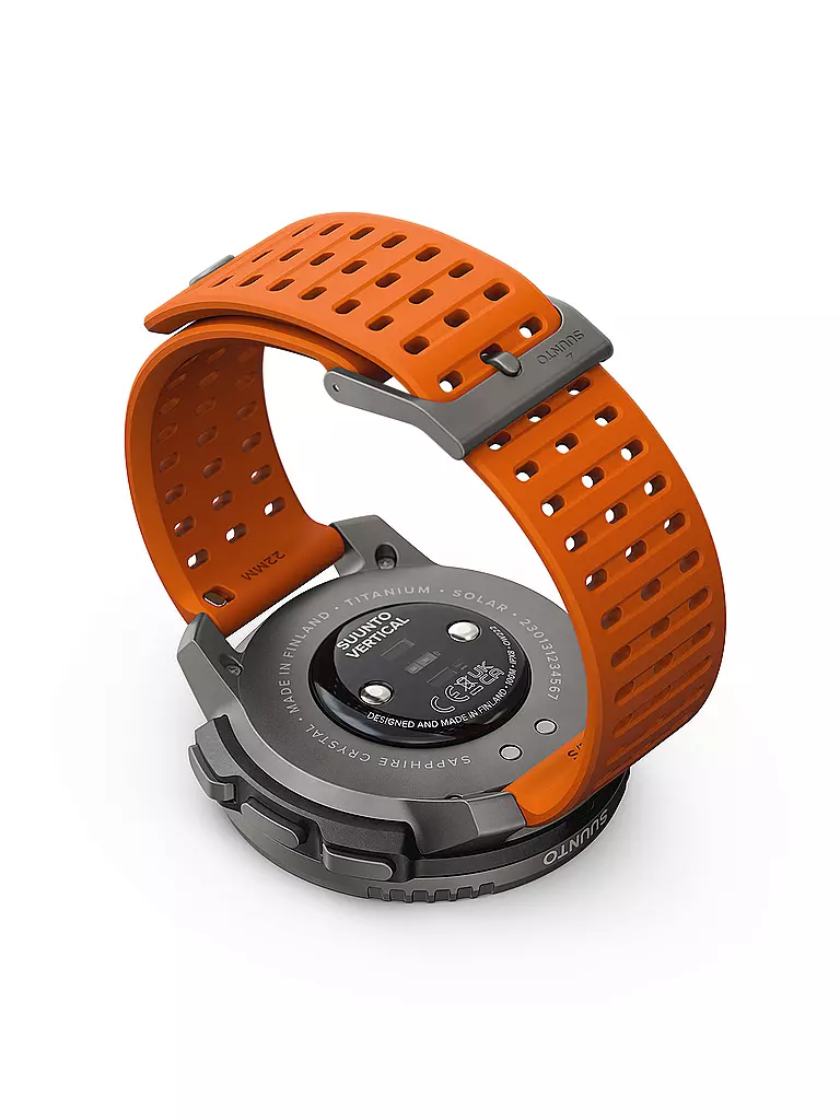 SUUNTO | GPS-Multisportuhr Suunto Vertical Titanium Solar Canyon | orange