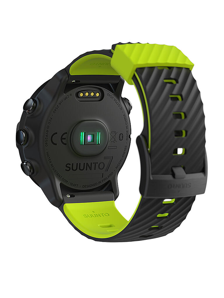 SUUNTO | Smartwatch Suunto 7 Black Lime | schwarz