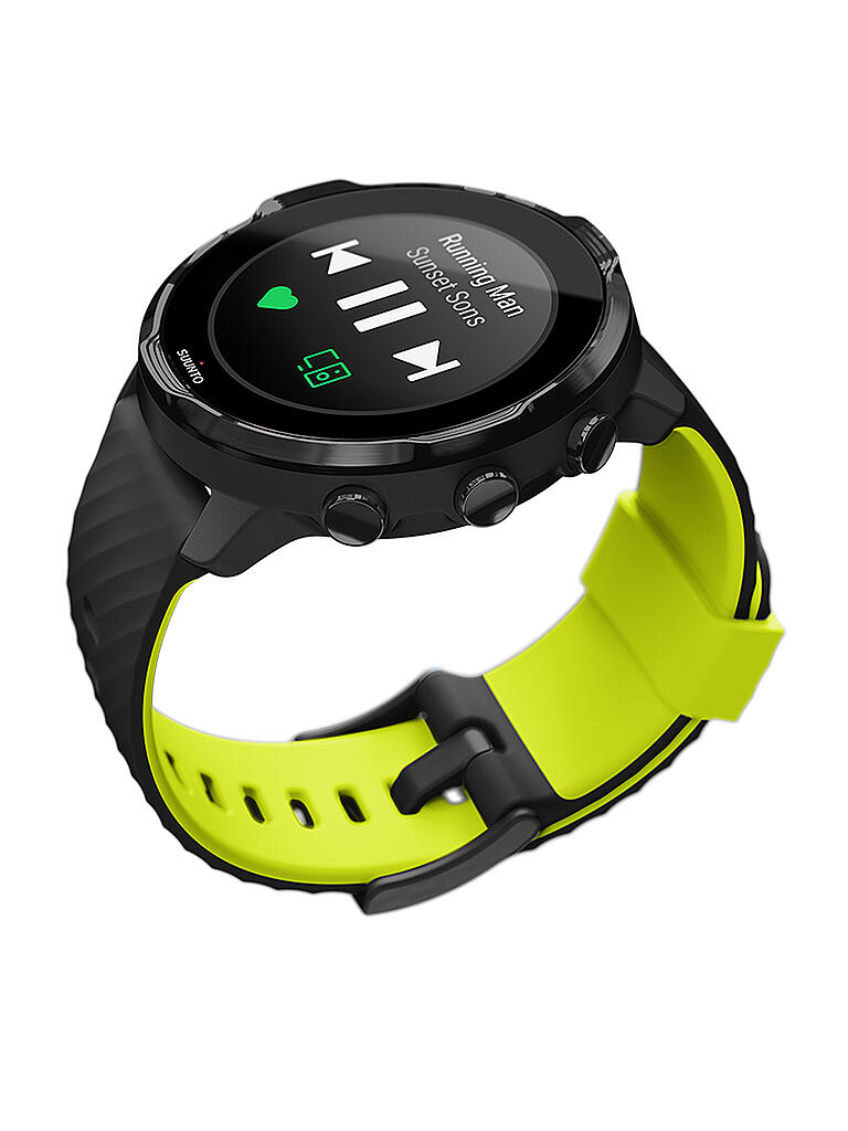 SUUNTO | Smartwatch Suunto 7 Black Lime | schwarz