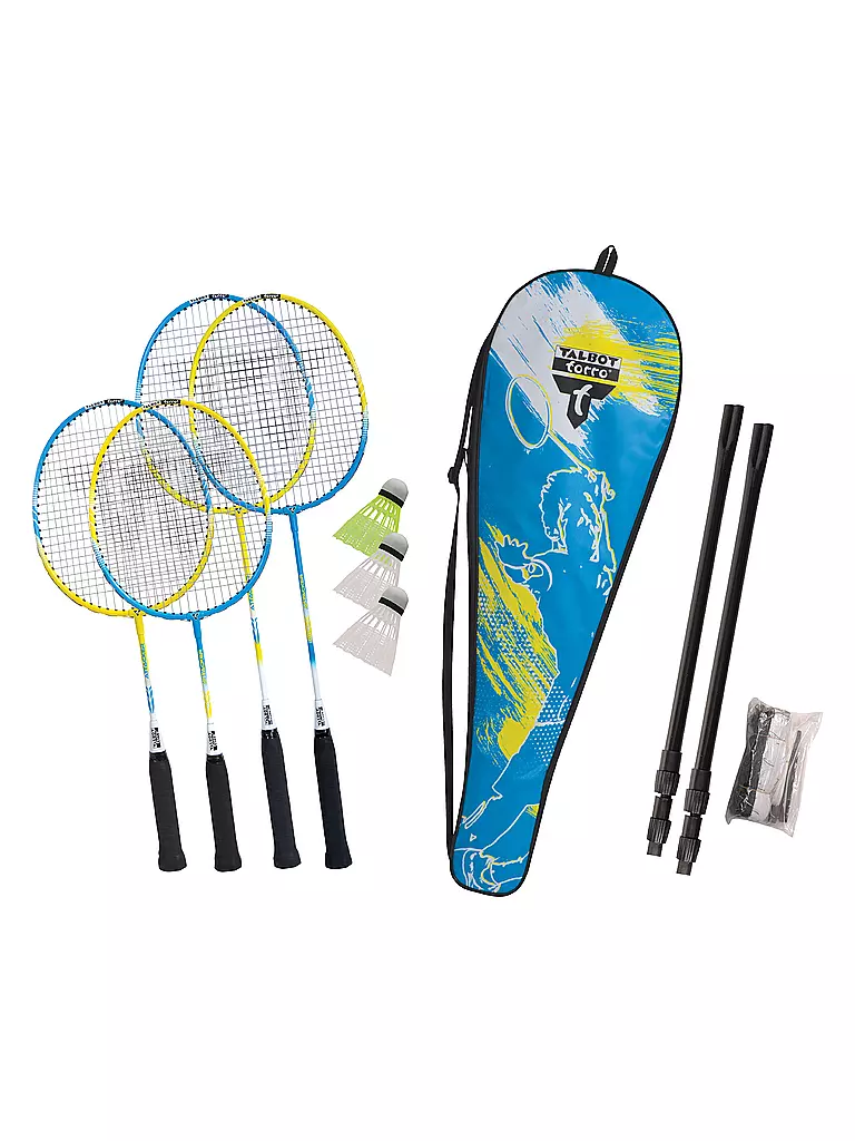 TALBOT TORRO | Badminton Set Attacker Family | blau