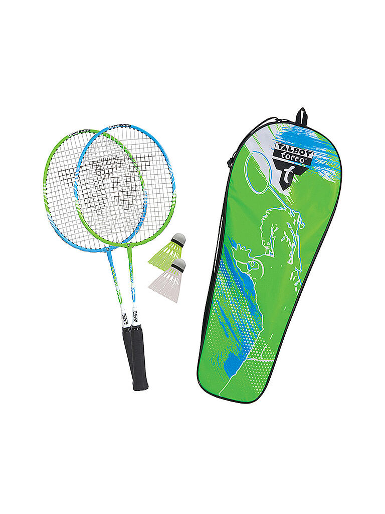 TALBOT TORRO | Badminton-Set 2-Attacker Junior | blau
