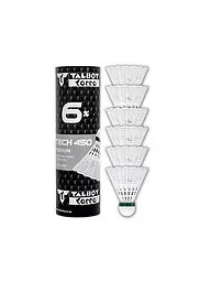 TALBOT TORRO | Badmintonball Tech 450 Premium 6er Dose | grün