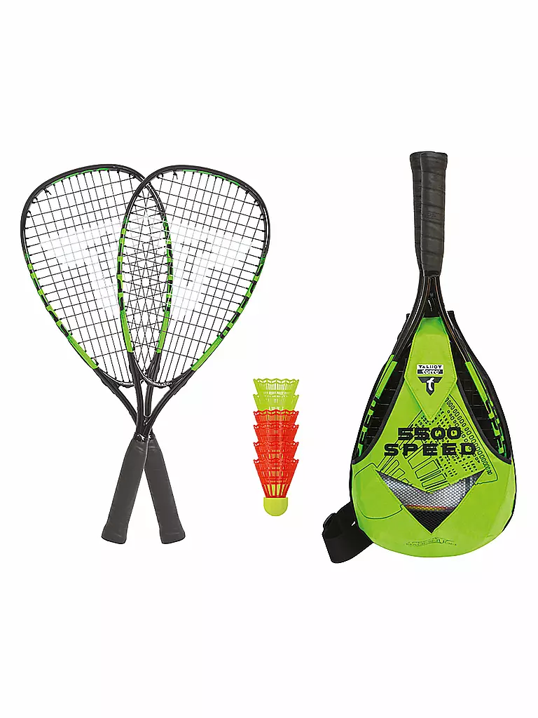 TALBOT TORRO | Speedbadminton Set Speed 5500 LED | schwarz